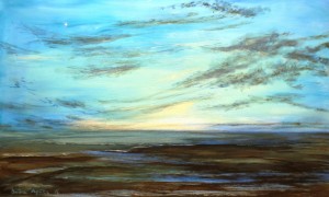 Saulstaru riets 2015., ae 80x100 cm