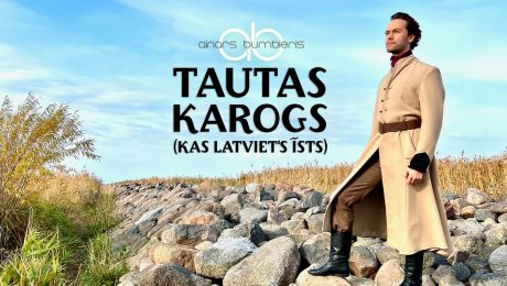 Ainars Bumbieris svētkos dāvina jaunu dziesmu “Tautas karogs”